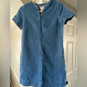 JCrew Denim Dress, Size 4